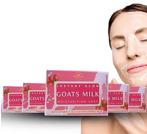Instant Glow Goats Milk Soap Pack of 5 1 1