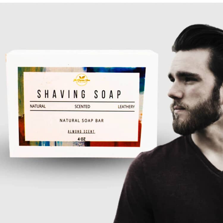 Natural Skincare Shave Cream Soap - 120 gram