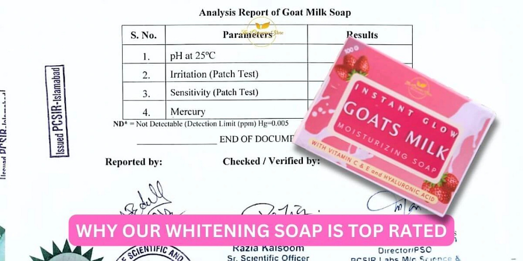 best whitening soap in pakistan